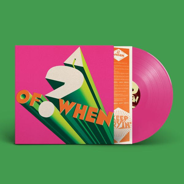 Panda Bear & Sonic Boom - A ? Of When (Pink Bio Vinyl) PRE-ORDER - Out 7/10/26