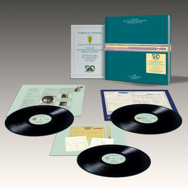 The Alan Parsons Project - Tales Of Mystery And Imagination Edgar Allen Poe: 50th Anniversary Deluxe Edition (3LP + Deluxe Book) PRE-ORDER - Out 12/11/26