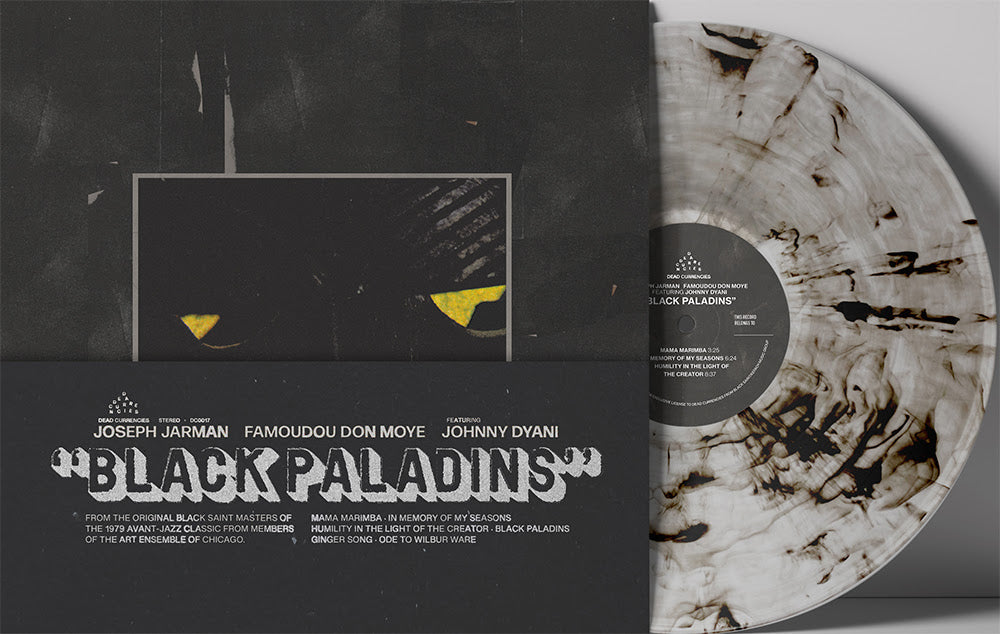 Joseph Jarman & Famoudou Don Moye - Black Paladins (Black Smoke Swirl Vinyl) PRE-ORDER - Out 7/10/26