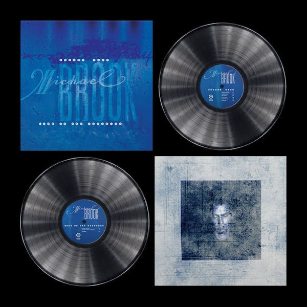 Michael Brook - Cobalt Blue & Live at the Aquarium (2LP, Crystal Clear Vinyl) PRE-ORDER - Out 7/10/26