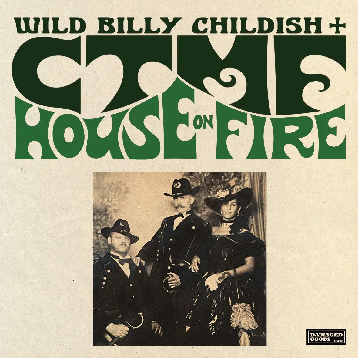 Wild Billy Childish & CTMF - House On Fire (Vinyl LP) PRE-ORDER - Out 4/3/26