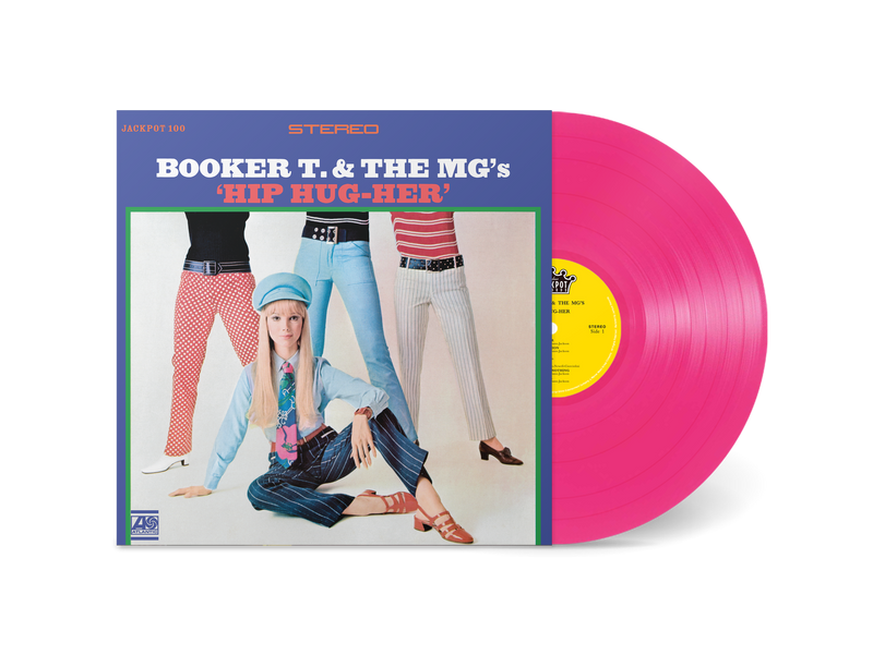 Booker T & the MG's - Hip Hug-Her (Jackpot Exclusive Pink/White Swirl Vinyl - Limited to 500)
