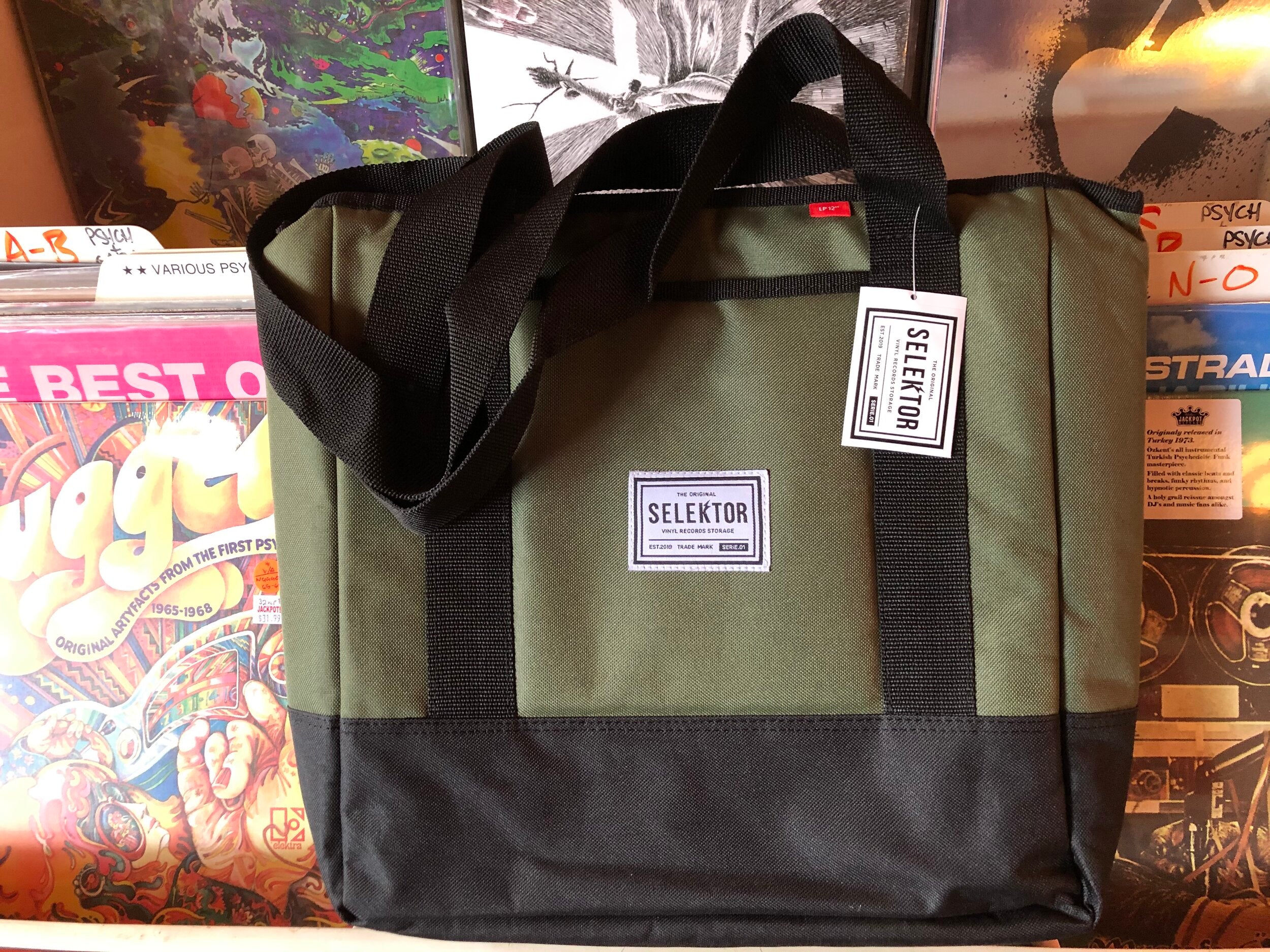Selektor Vinyl Tote Bag