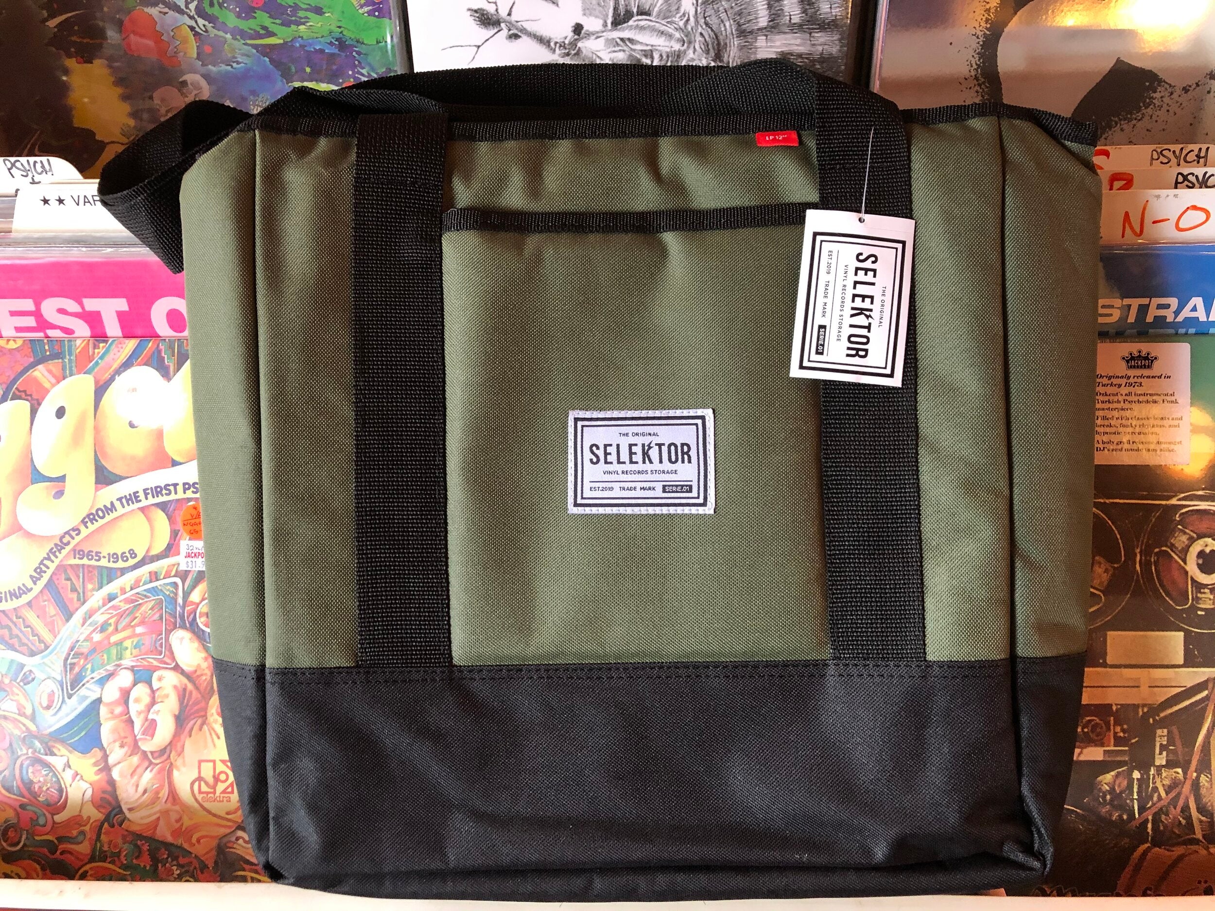 Selektor Vinyl Tote Bag