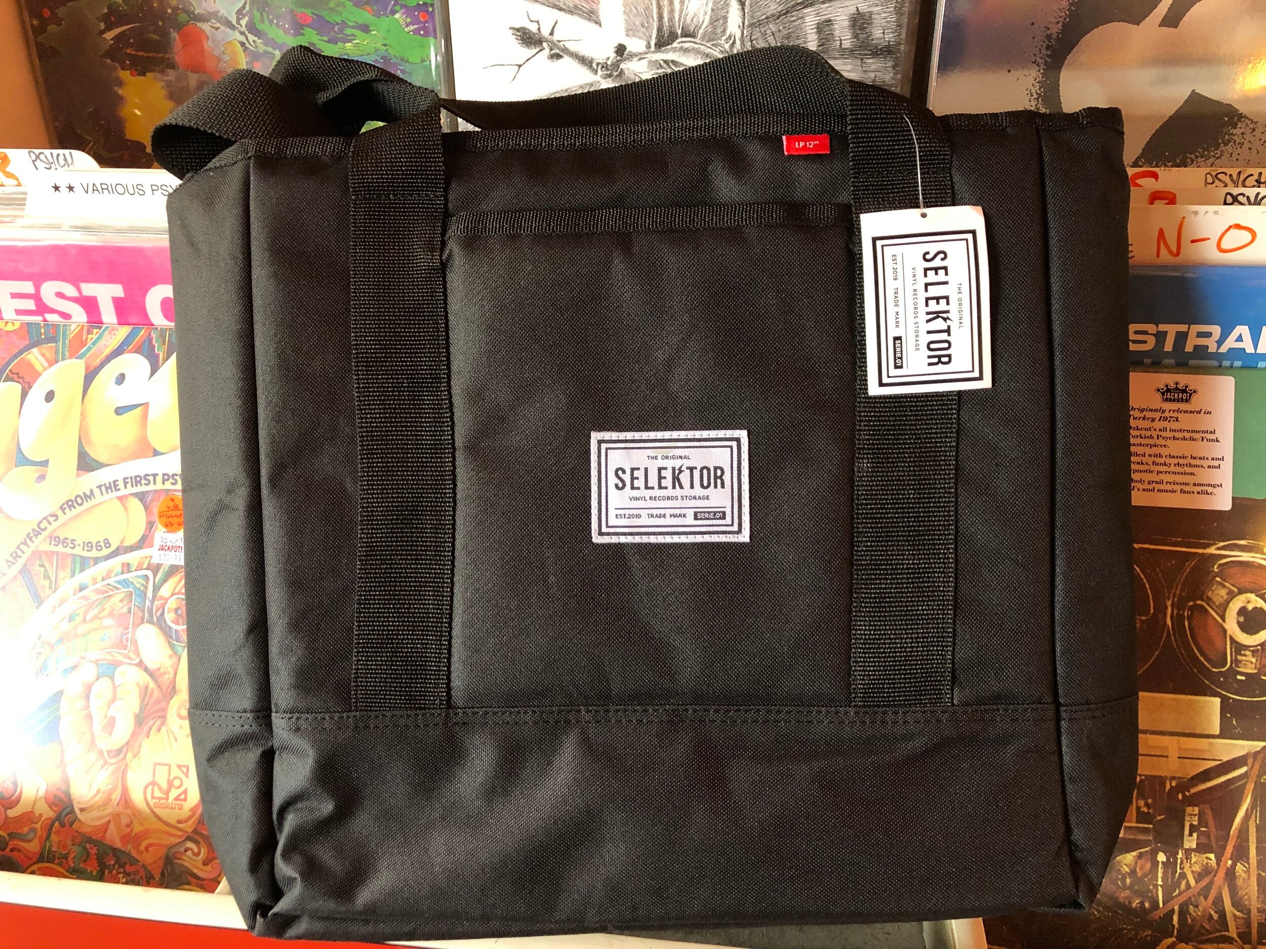 Selektor Vinyl Tote Bag