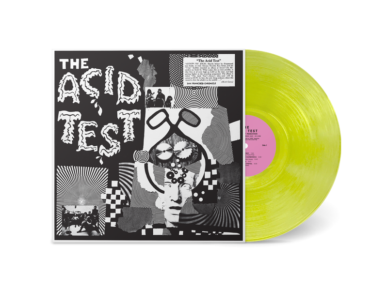 Limited to 100 Autographed Edition Ken Babbs / Ken Kesey - The Acid Test LP / Grateful Dead   (Limited Edition Yellow Vinyl)