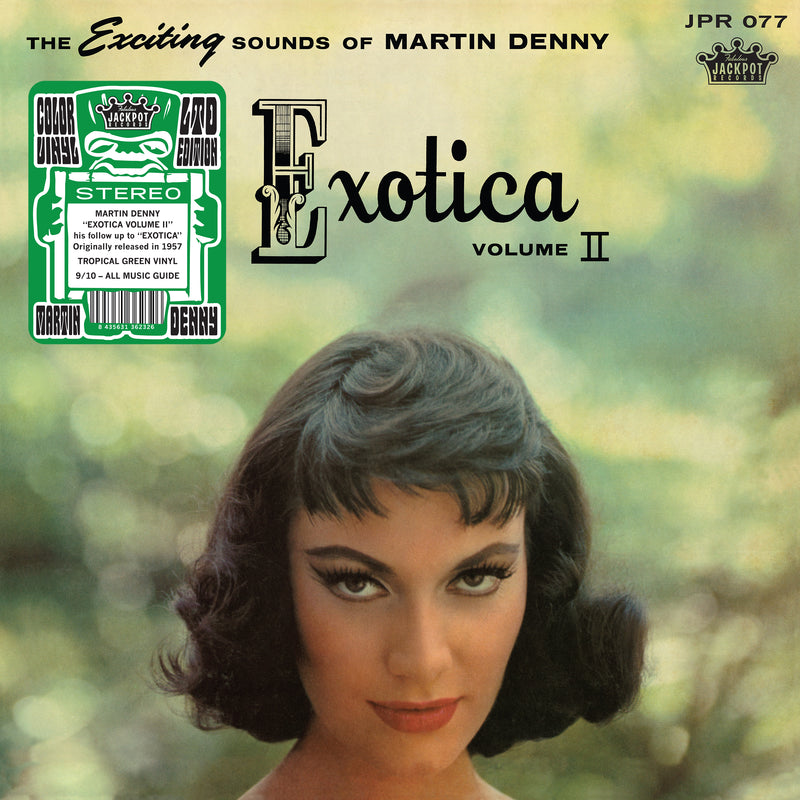 Martin Denny - Exotica Vol. II - Tropical Green Color Vinyl LP
