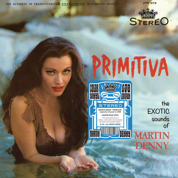 Martin Denny - Primitiva - Lagoon Blue Color Vinyl LP