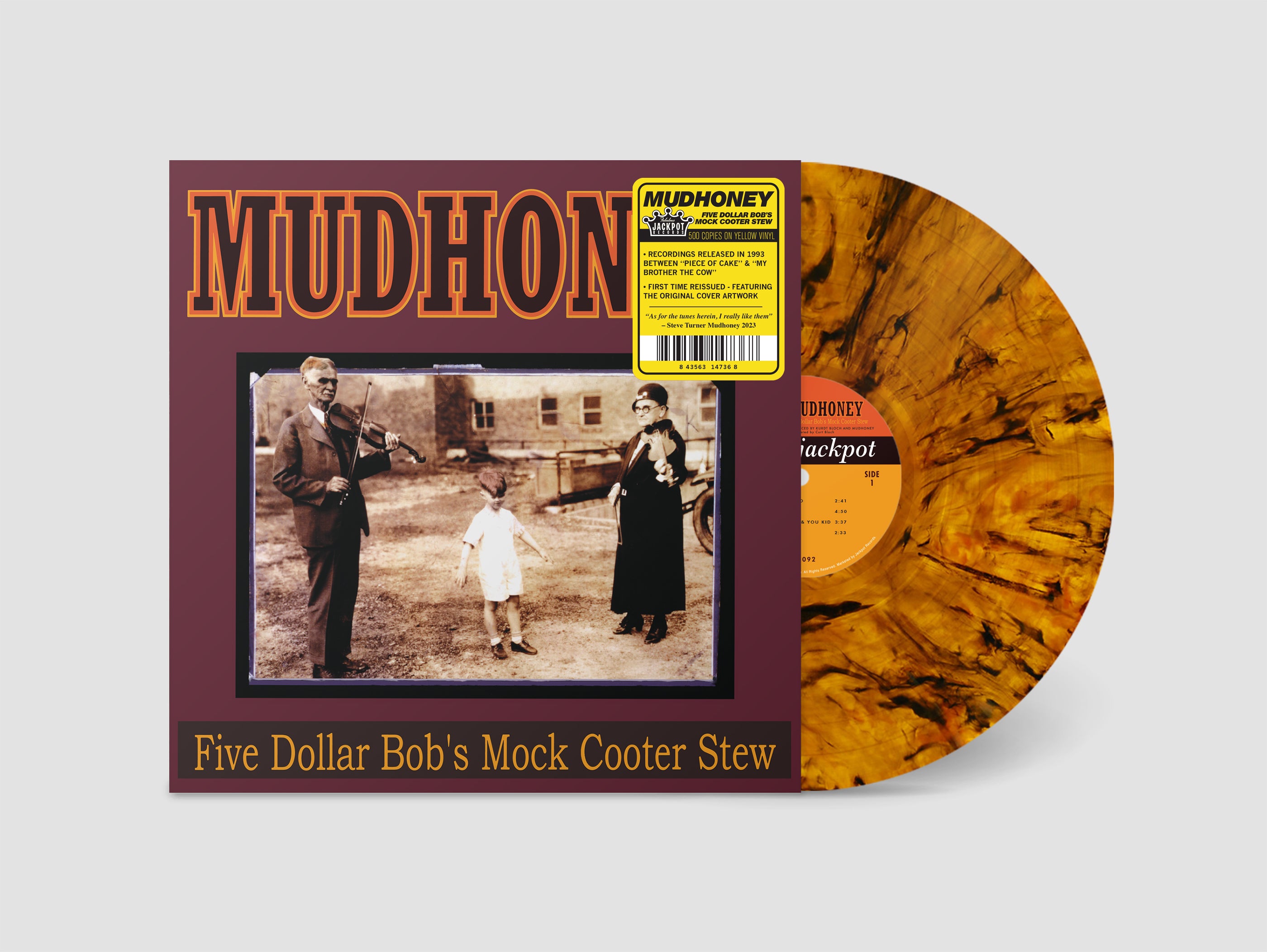 米12” Mudhoney Five Dollar Bobs Mock Cooter Stew JPR092 Jackpot Records /00250 Mudhoney - Five Dollar Bob's Mock Cooter Stew (Jackpot