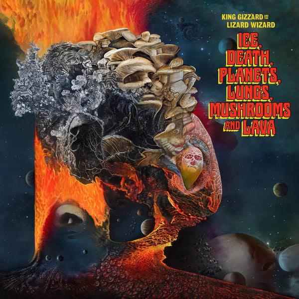 King Gizzard and the Lizard Wizard - Ice, Death, Planets, Lungs, Mushrooms, and Lava (2LP)