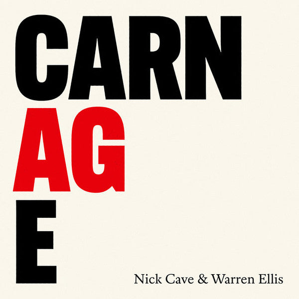 Nick Cave & Warren Ellis - Carnage (Vinyl)