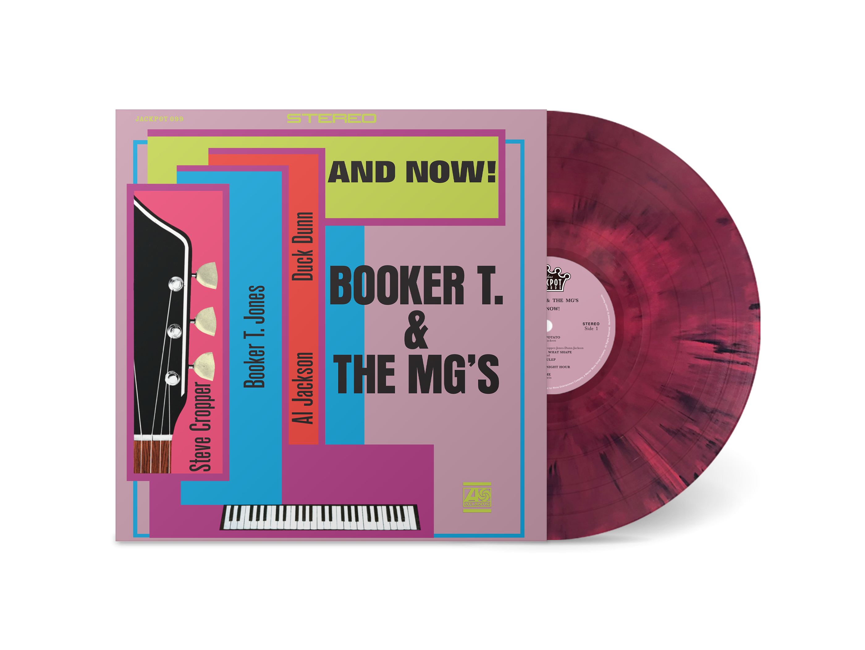 PRE-ORDER: Booker T & the MG's - And Now! (Jackpot Exclusive Purple/Red Swirl Vinyl - Limited to 500)