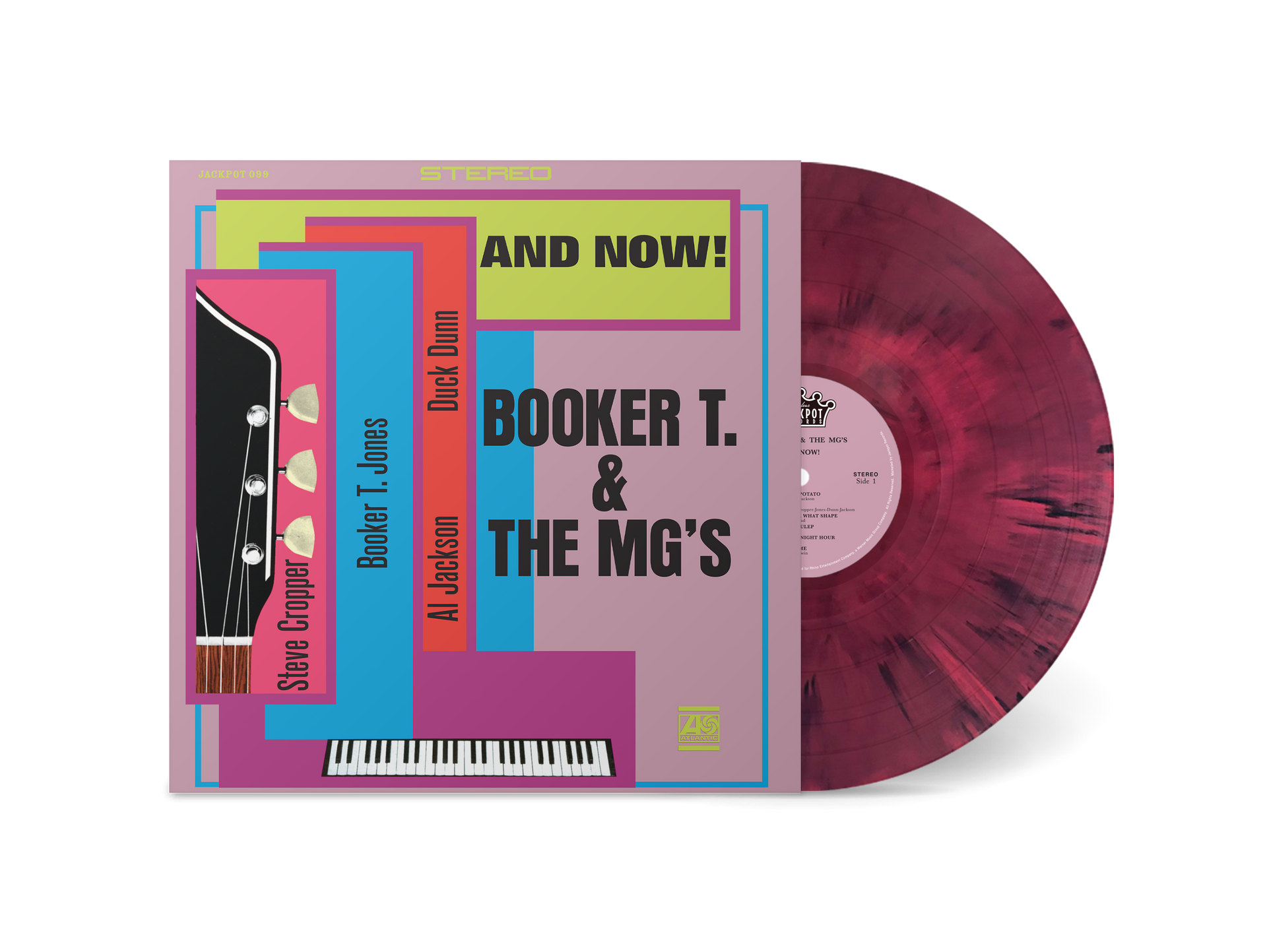 Booker T & the MG's - And Now! (Jackpot Exclusive Purple/Red