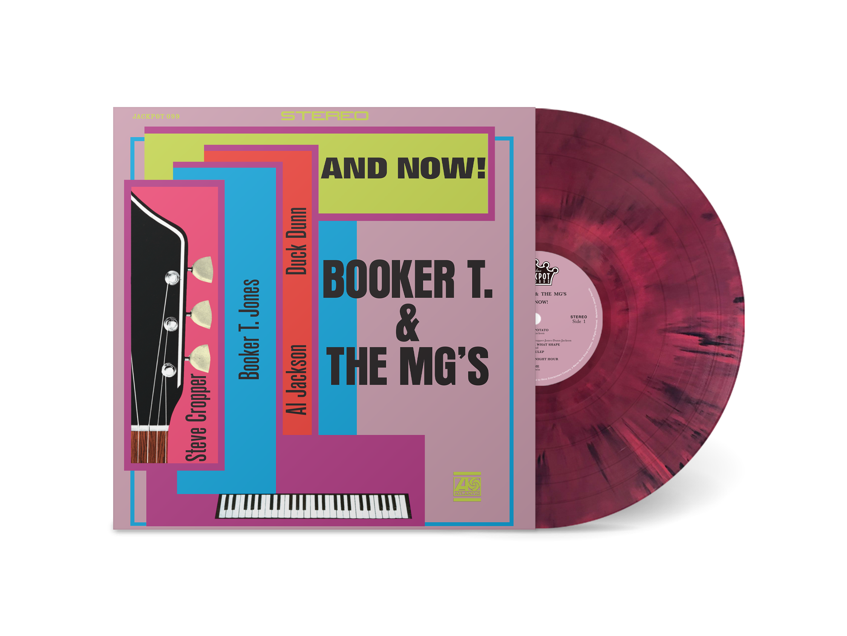 Booker T & the MG's - And Now! (Jackpot Exclusive Purple/Red Swirl Vinyl LP - Limited to 500)