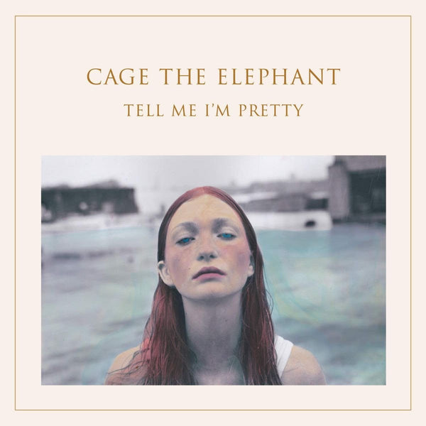 Cage the Elephant - Tell Me I'm Pretty (Clear Vinyl with White and Blue Smoky Swirls )