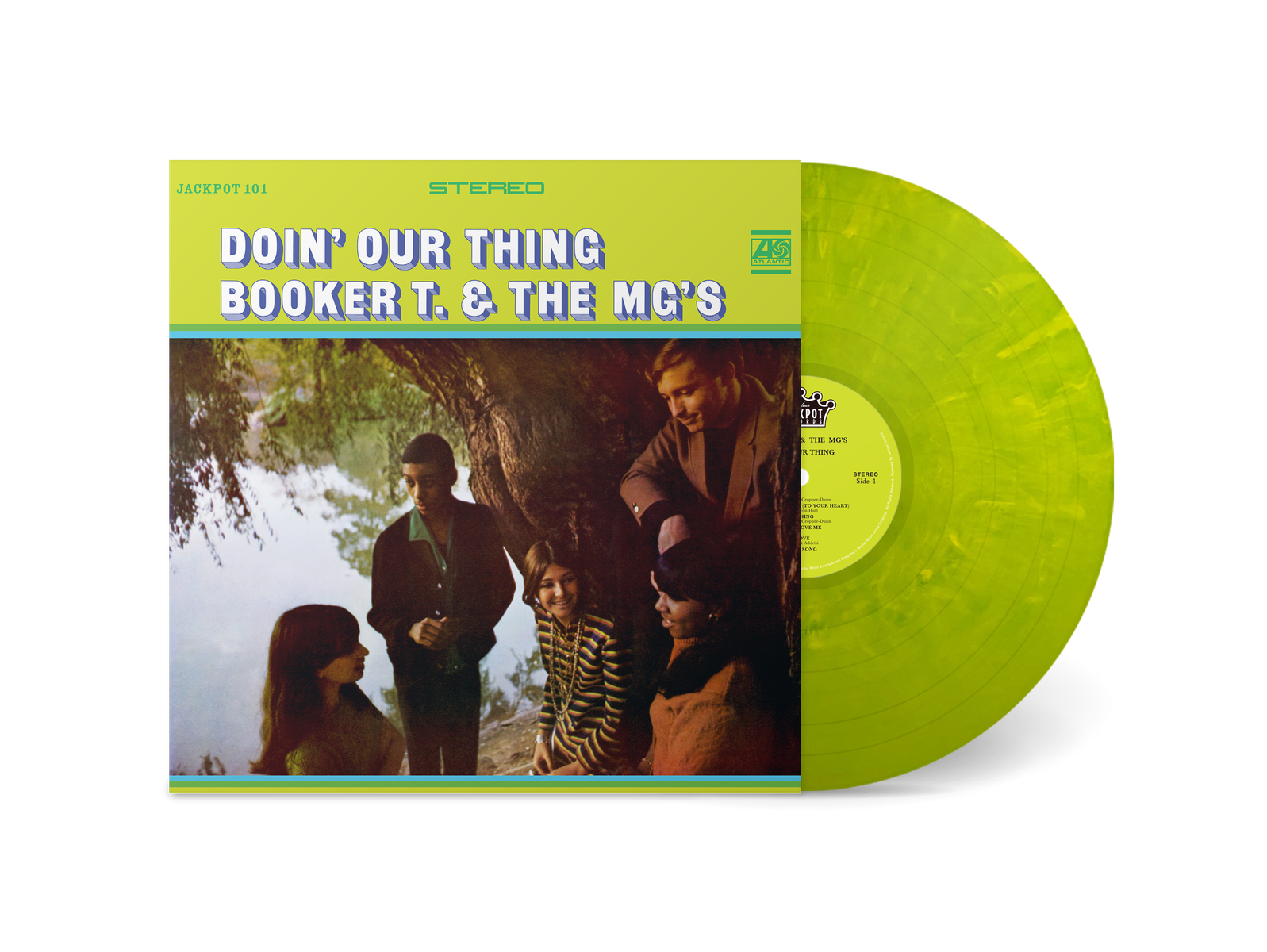 Booker T & the MG's - Doin' Our Thing (Jackpot Exclusive Green/Yellow Swirl Vinyl LP - Limited to 500)