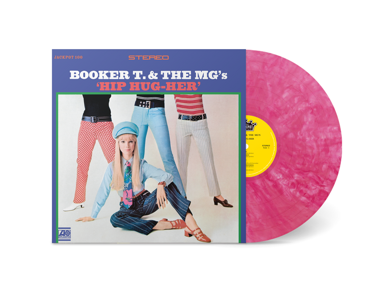 Booker T & the MG's - Hip Hug-Her (Jackpot Exclusive Pink/White Swirl Vinyl - Limited to 500)