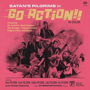 Satan's Pilgrims - Go Action!! (Gold Colored Vinyl)