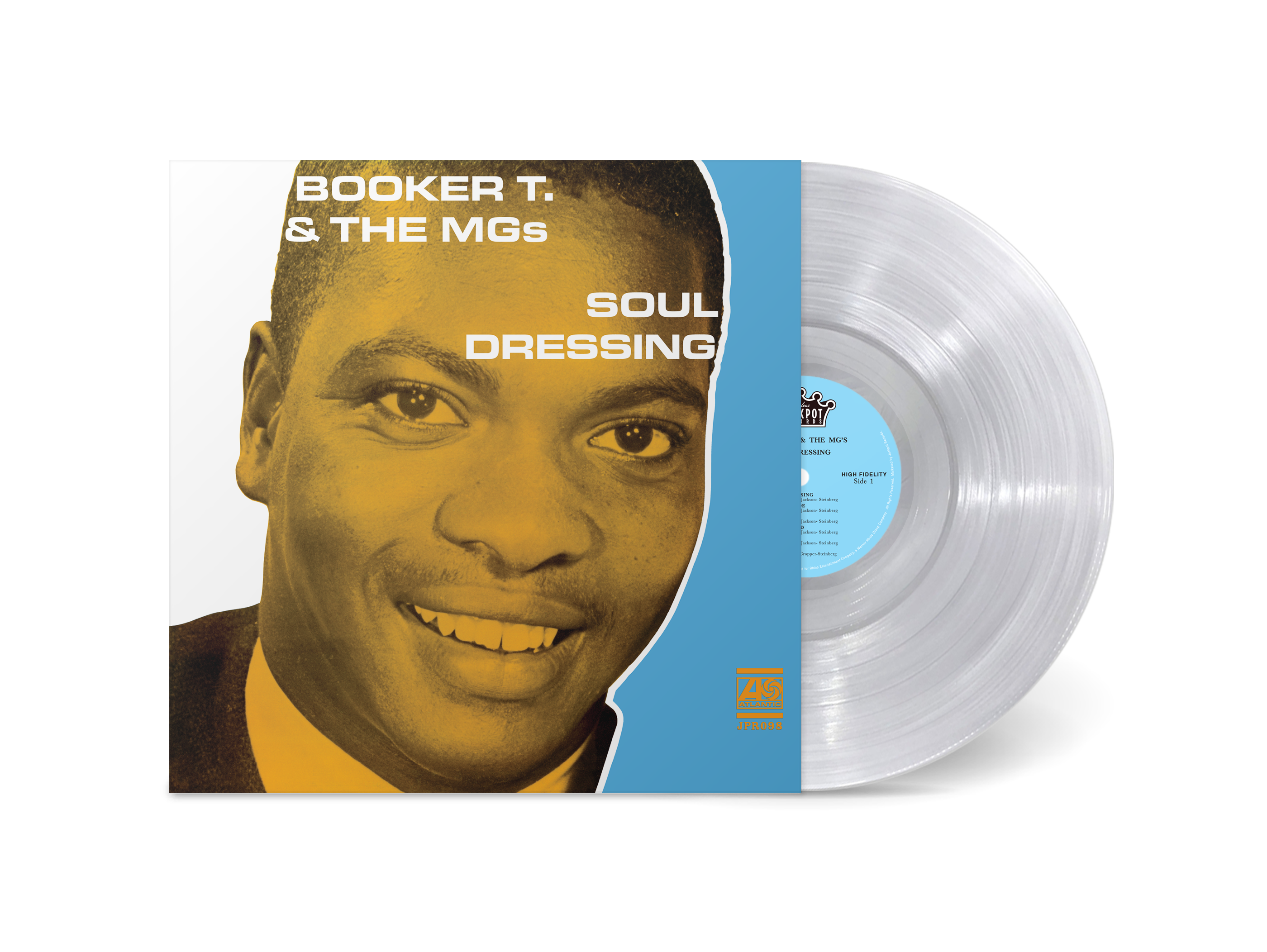 PRE-ORDER: Booker T & the MG's - Soul Dressing (Mono) (Jackpot Exclusive Sky Blue Swirl Vinyl - Limited to 500)